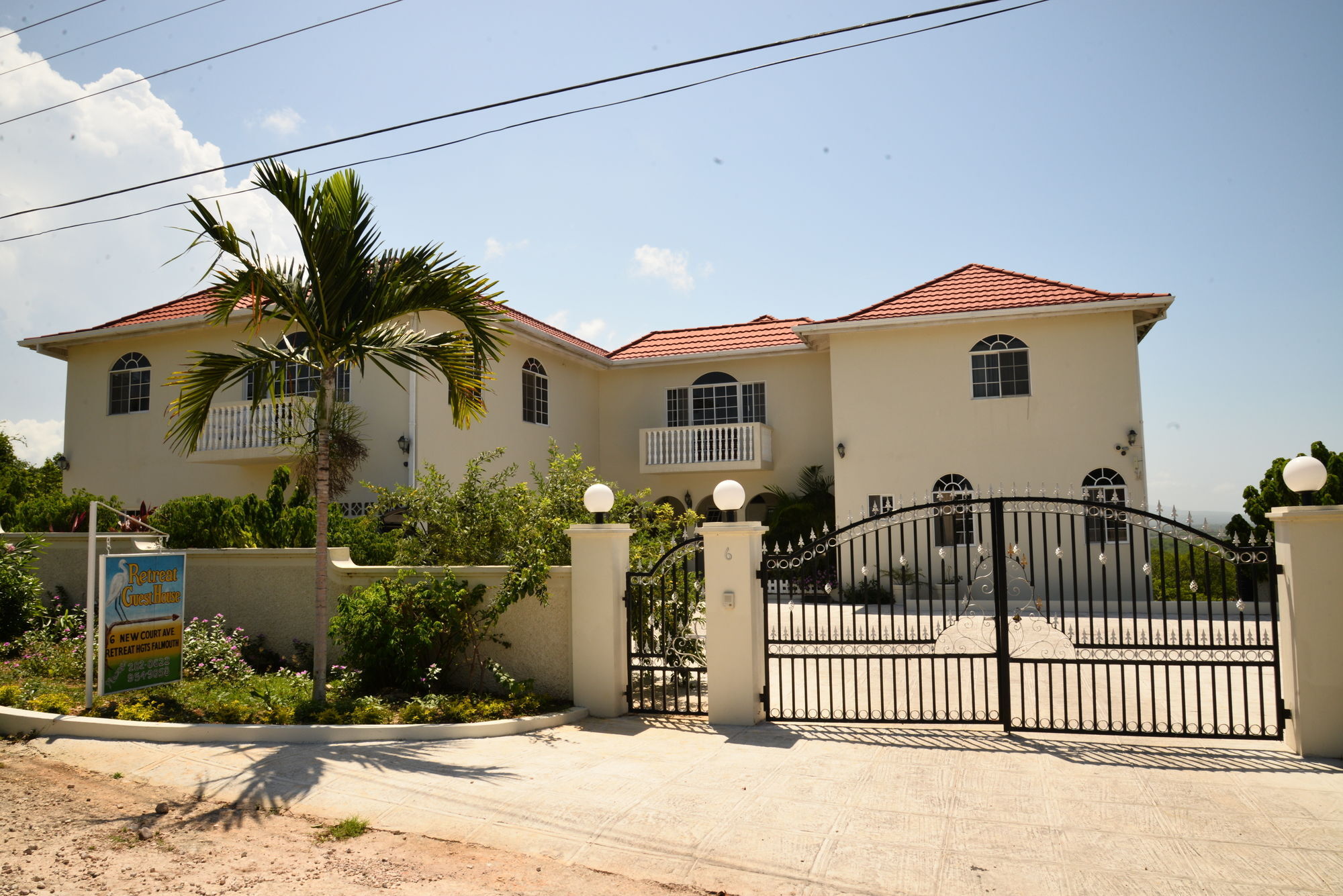 Retreat Guest House Falmouth Exterior foto